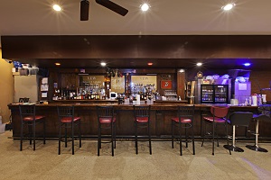 The bar at VFW Post 7096 by Larry Racioppo