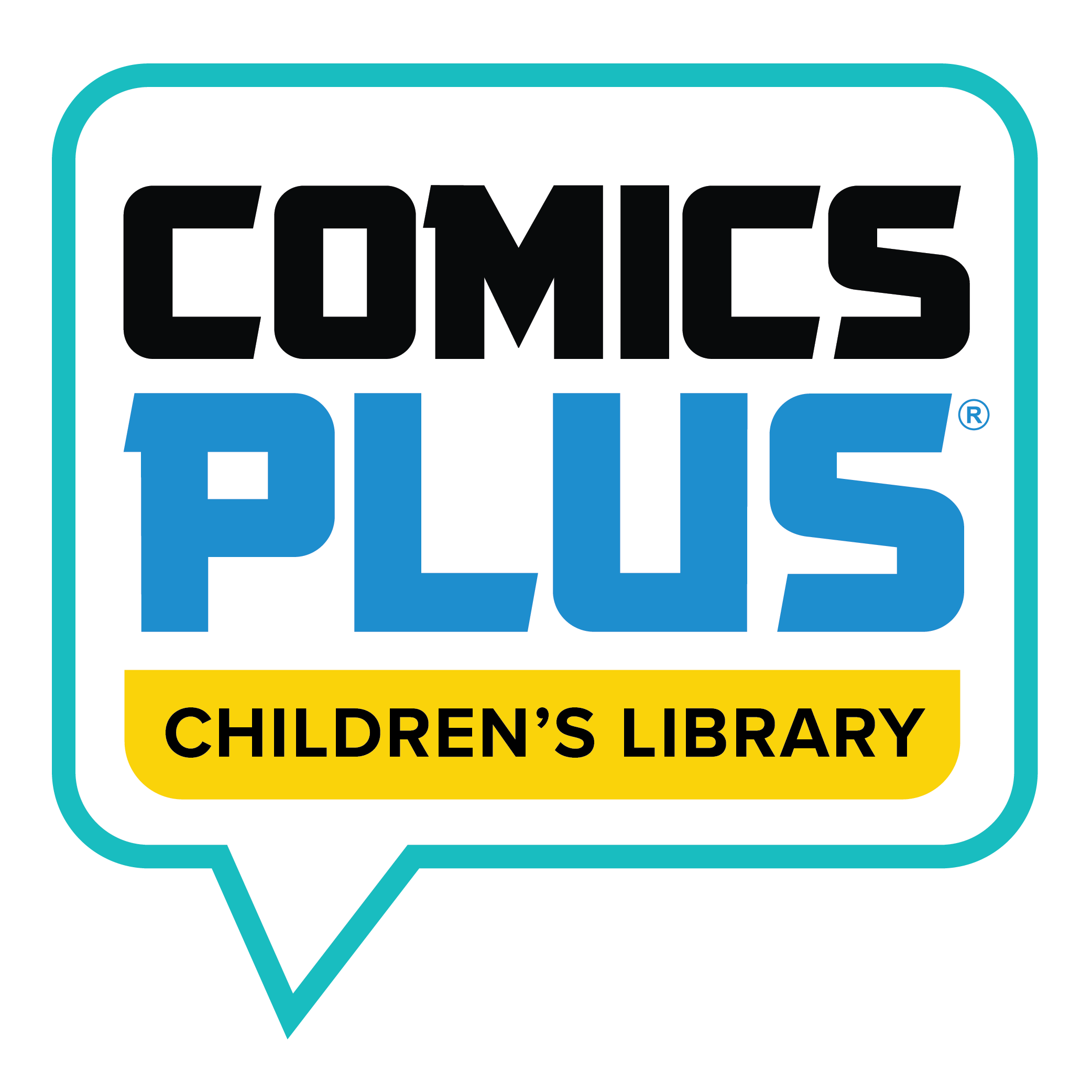 Logo for Comics Plus (Children's Library)