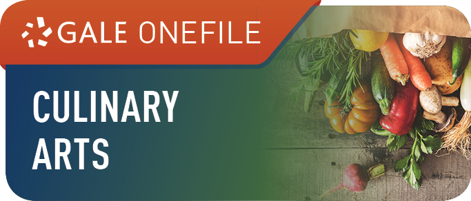 Logo for Gale OneFile: Culinary Arts