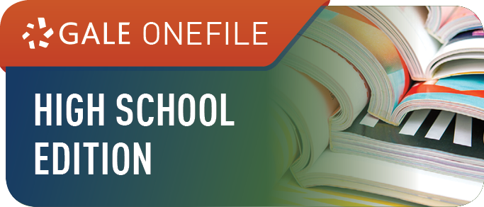 Logo for Gale OneFile: High School Edition