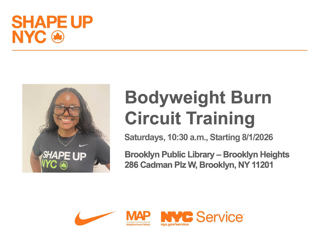 Shape Up NYC: Bodyweight Circuit Training