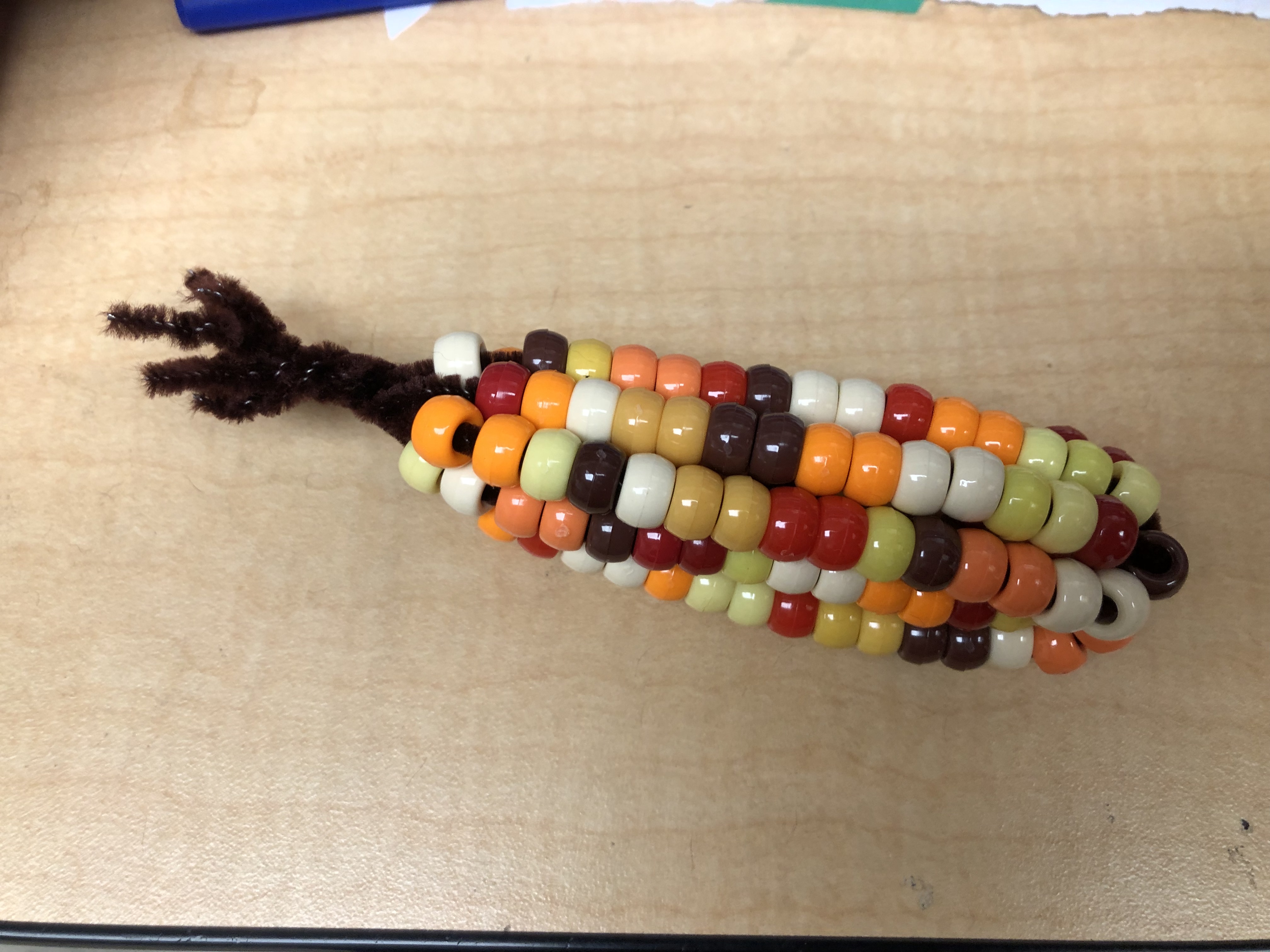 Adult DIY: Beaded Corn Craft | Brooklyn Public Library