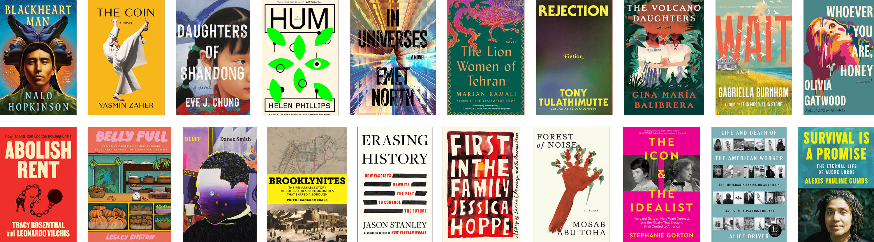 2025 Book Prize Longlist