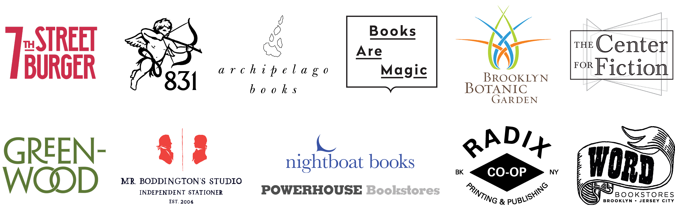 Adult Summer Reading Sponsors