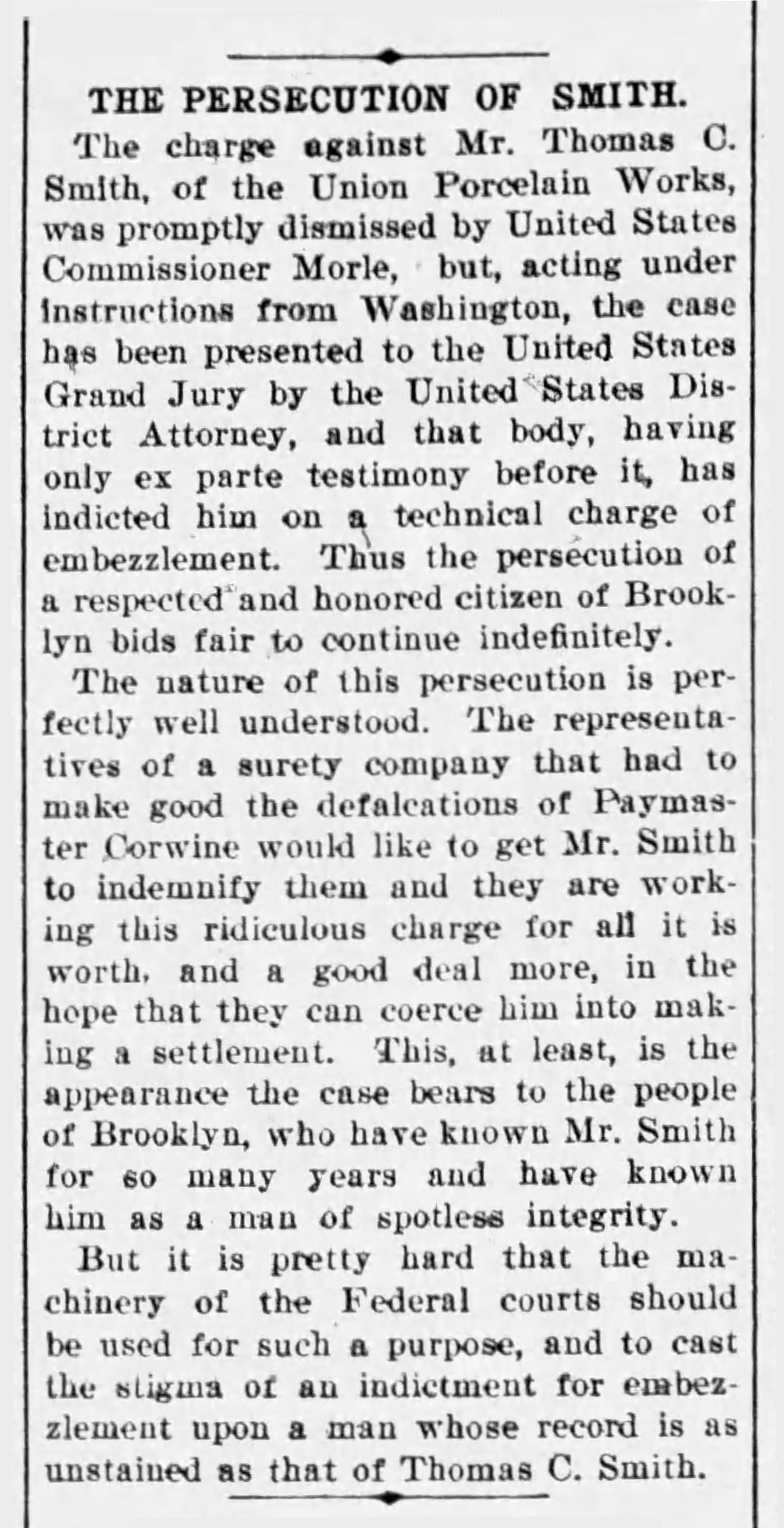 newspaper clipping
