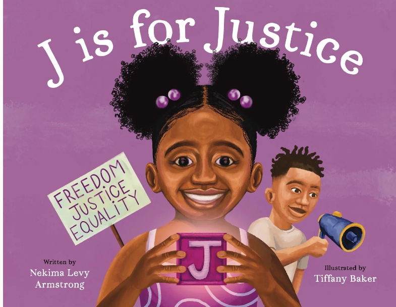 Cover illustration for J is for Justice