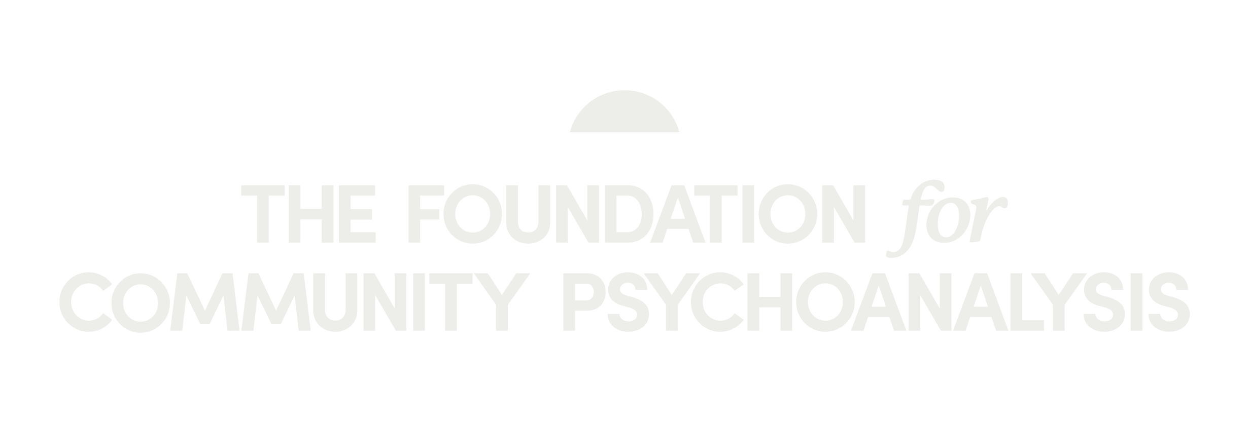 The Foundation for Community Psychoanalysis