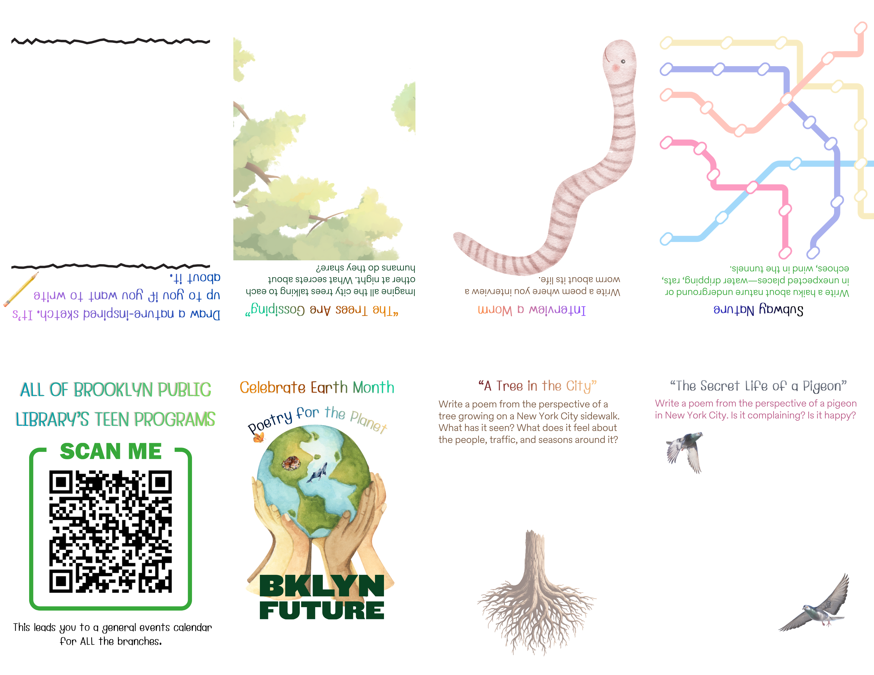 A Zine to celebrate Earth and Poetry Month.