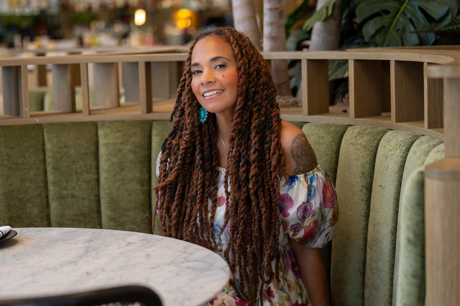 headshot of the author, jessica Care moore