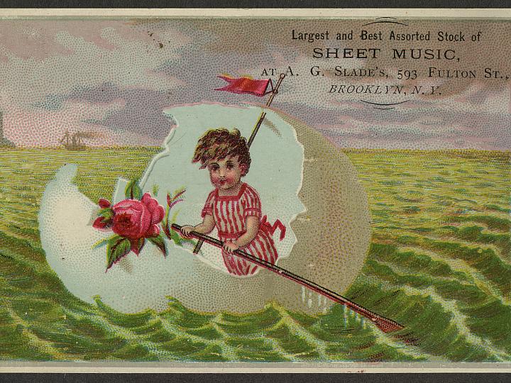 Largest and best assorted stock of sheet music