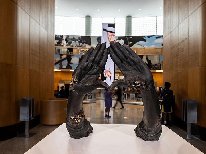 Daniel Arsham 2023 Volcanic ash, pyrite, selenite, hydrostone