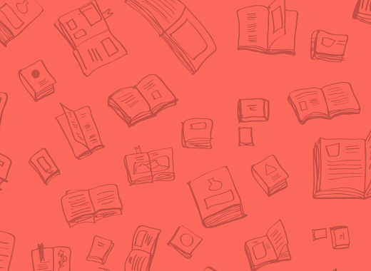 illustration of books