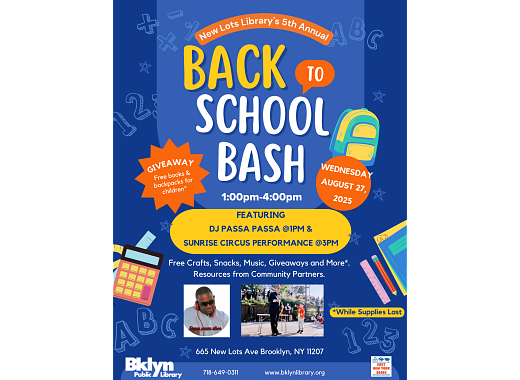 Back to School Bash Flyer