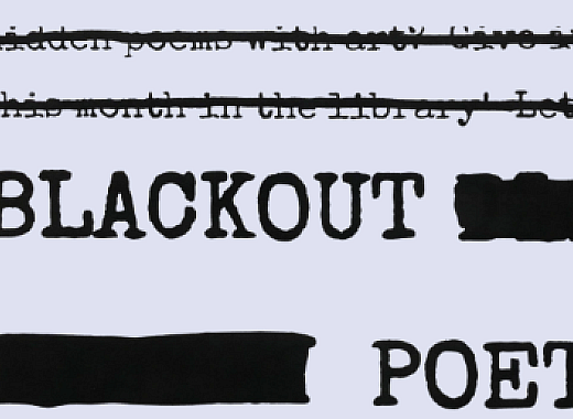 Text on page with many words crossed out and blacked out.