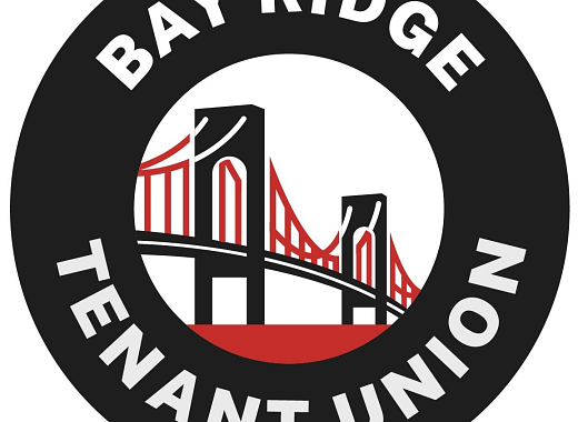 Bay Ridge Tenant Union Logo with Verazzano Bridge