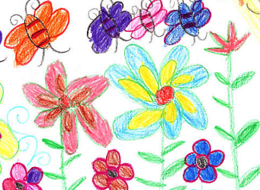 garden drawing