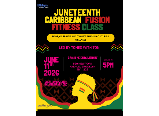 Juneteenth Caribbean Fusion Fitness Class 6/11/2026 5-6pm
