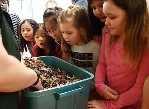worm bin compost workshop