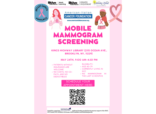 mammogram flyer