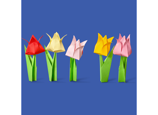 origami flowers