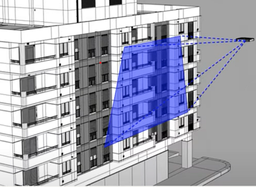 Screenshot of building