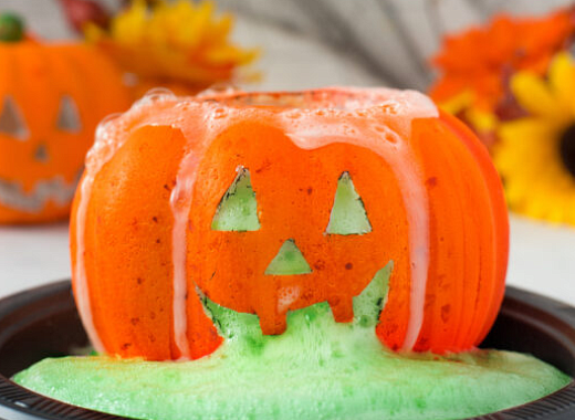 pumpkin volcano